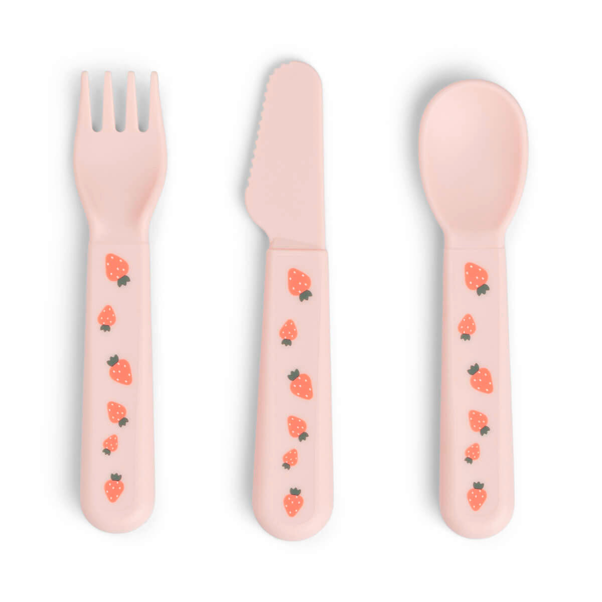 KINDERBESTECK  - Hellrosa, Basics, Kunststoff (1,5/10/14,5cm)