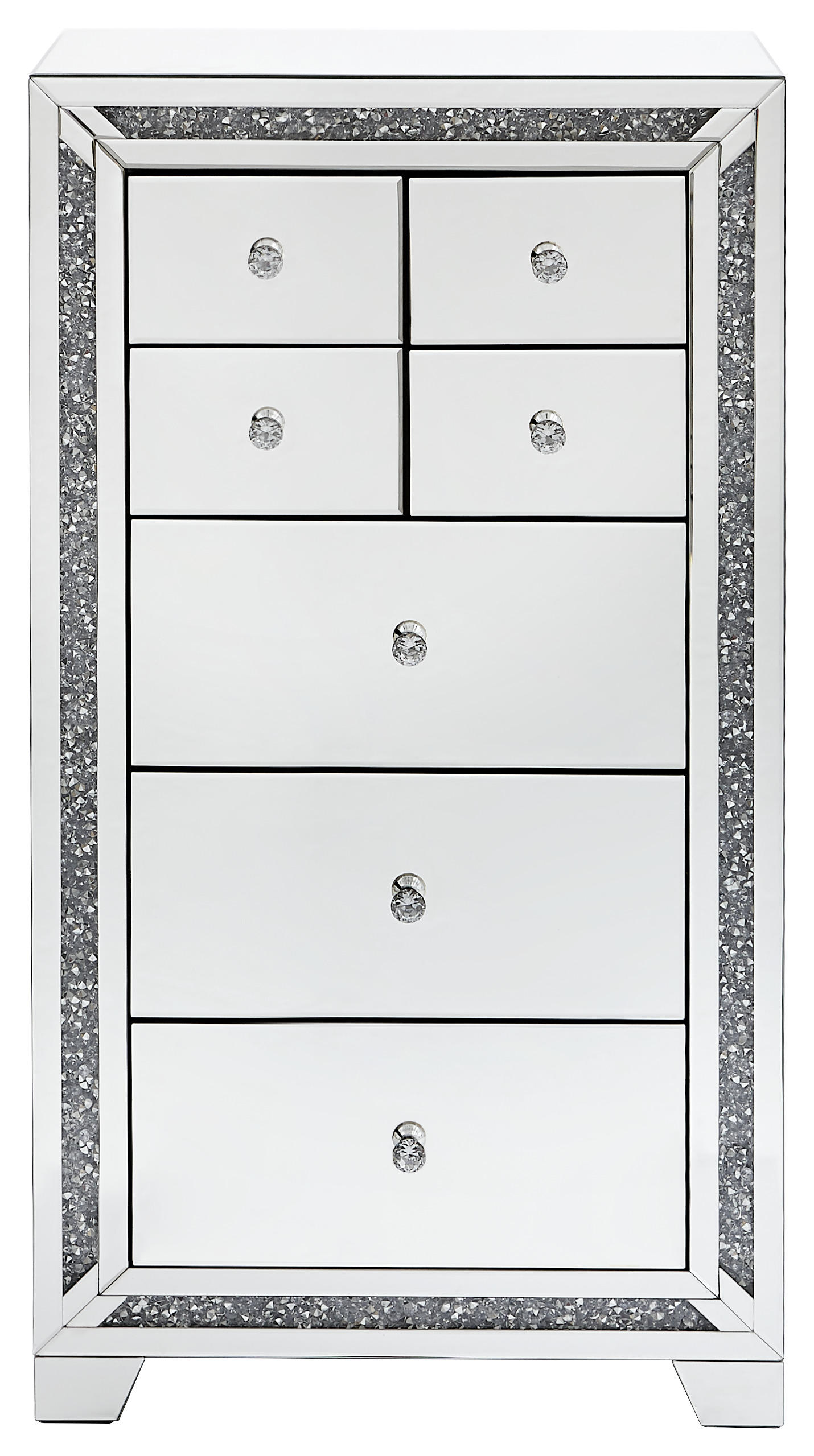 COMODĂ 65,5/120/40,5 cm  - argintiu/străveziu, Lifestyle, sticlă/metal (65,5/120/40,5cm) - Xora