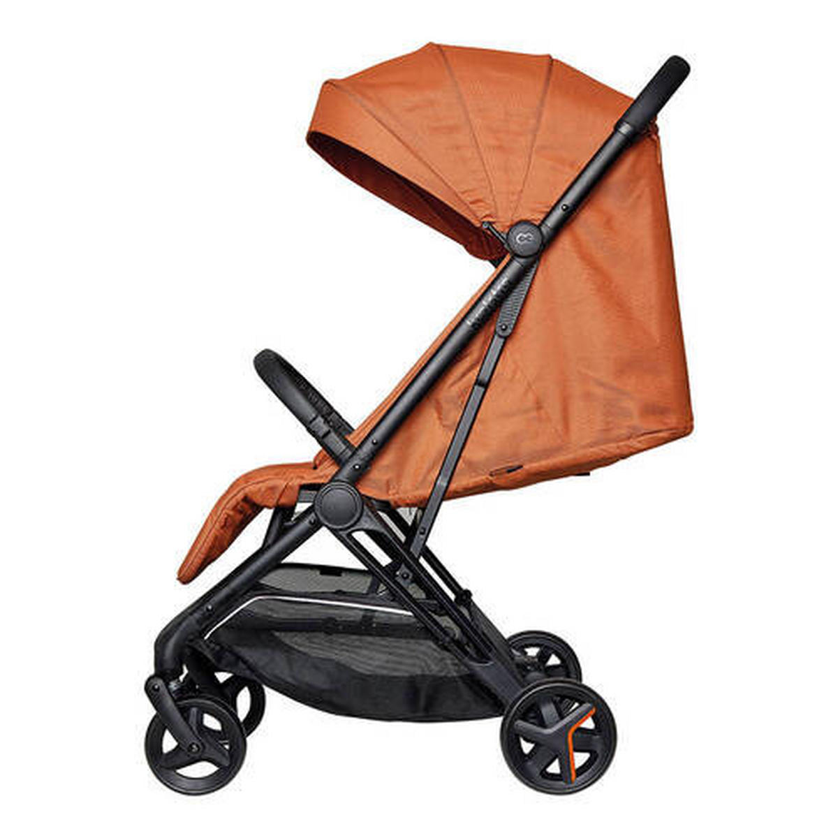BUGGY RE-ACT  - Schwarz/Kupferfarben, Basics, Kunststoff/Textil (108/85/51,5cm) - Koelstra