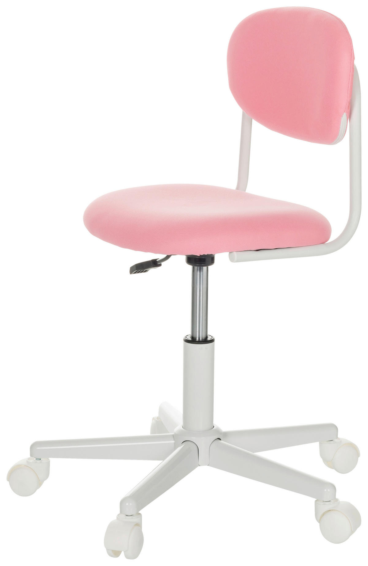 JUGENDDREHSTUHL  in Pink  - Pink/Weiß, Basics, Kunststoff/Textil (60/72-83/60cm) - MID.YOU