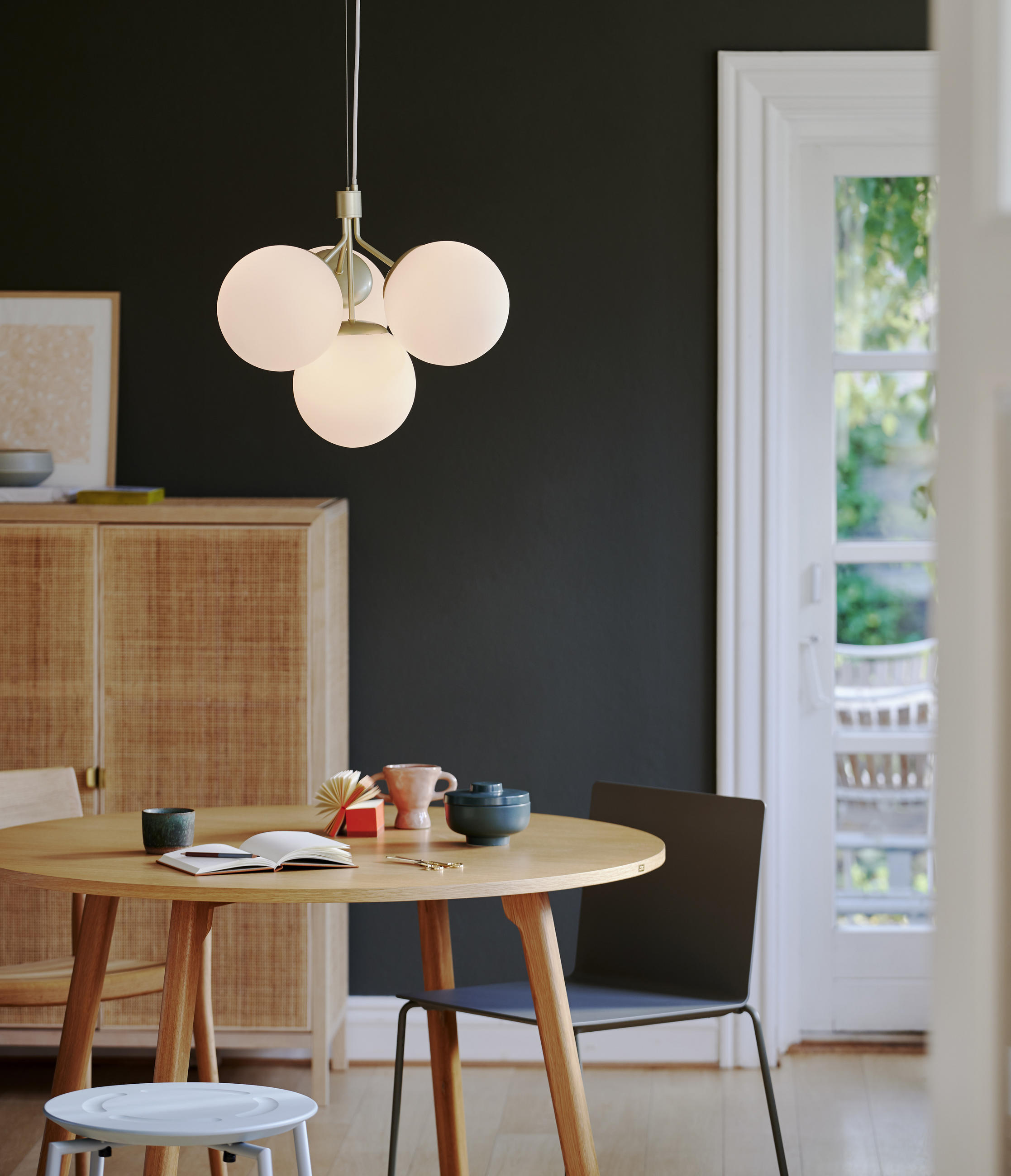 HÄNGELEUCHTE IVONA 41/54 cm - Messingfarben, KONVENTIONELL, Glas/Metall (41/54cm) - Nordlux