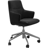DREHSTUHL Schwarz  - Schwarz, Design, Leder/Kunststoff (72/87/72cm) - Stressless
