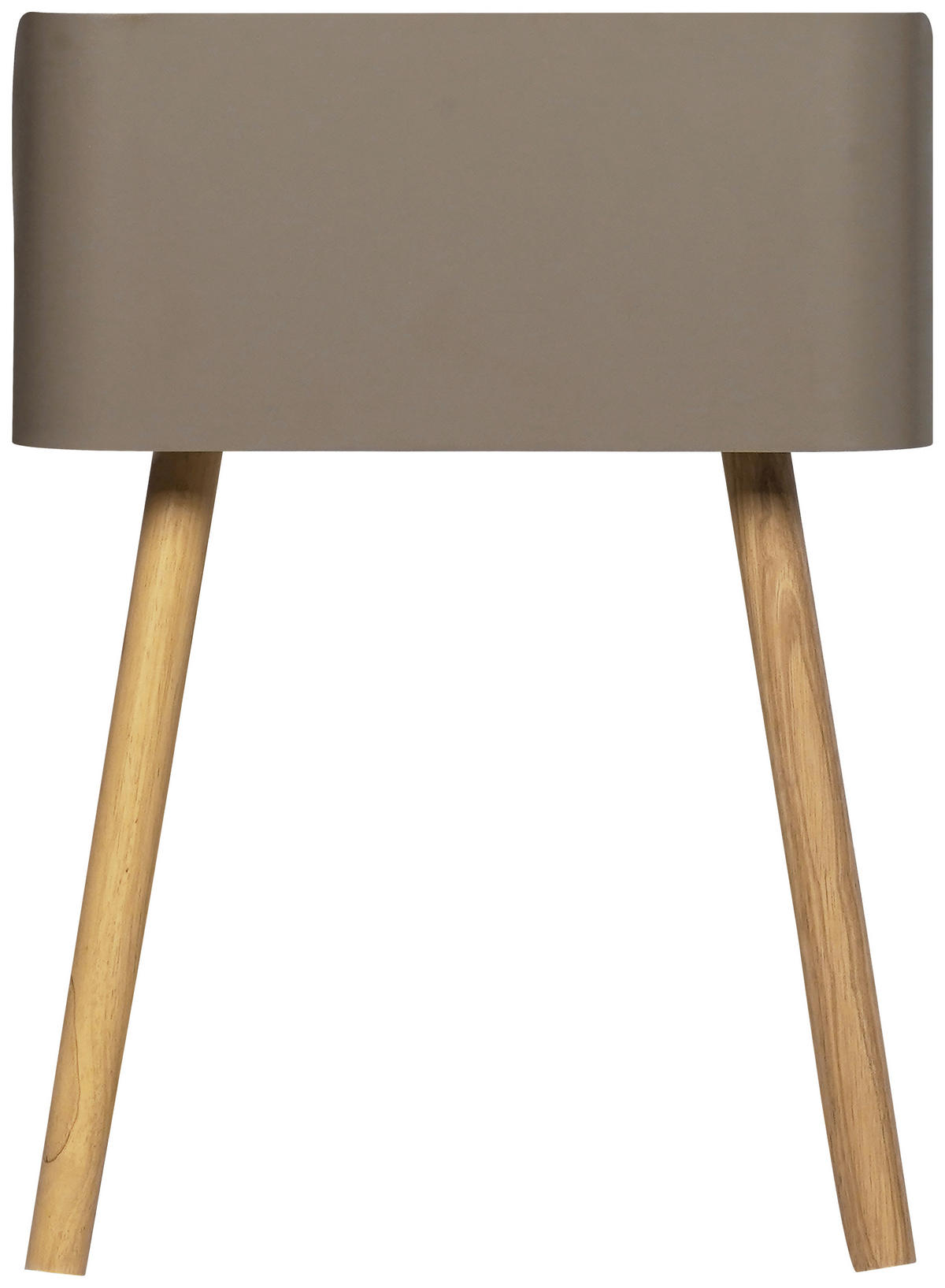 SÄNGBORD i massiv furu naturfärgad, beige  - beige/naturfärgad, Design, metall/trämaterial (40/54,5/39cm) - Xora