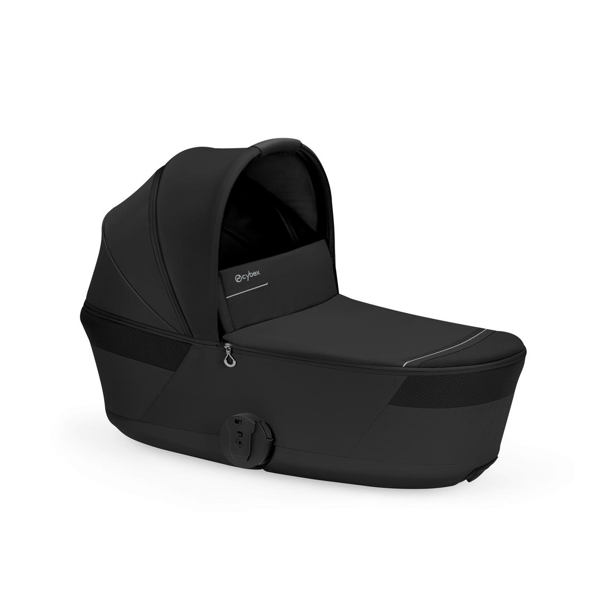KINDERWAGEN Talos S BLK inkl. Fold-Carrycot  - Schwarz, Basics, Textil/Metall (93/60/115cm) - cybex GOLD