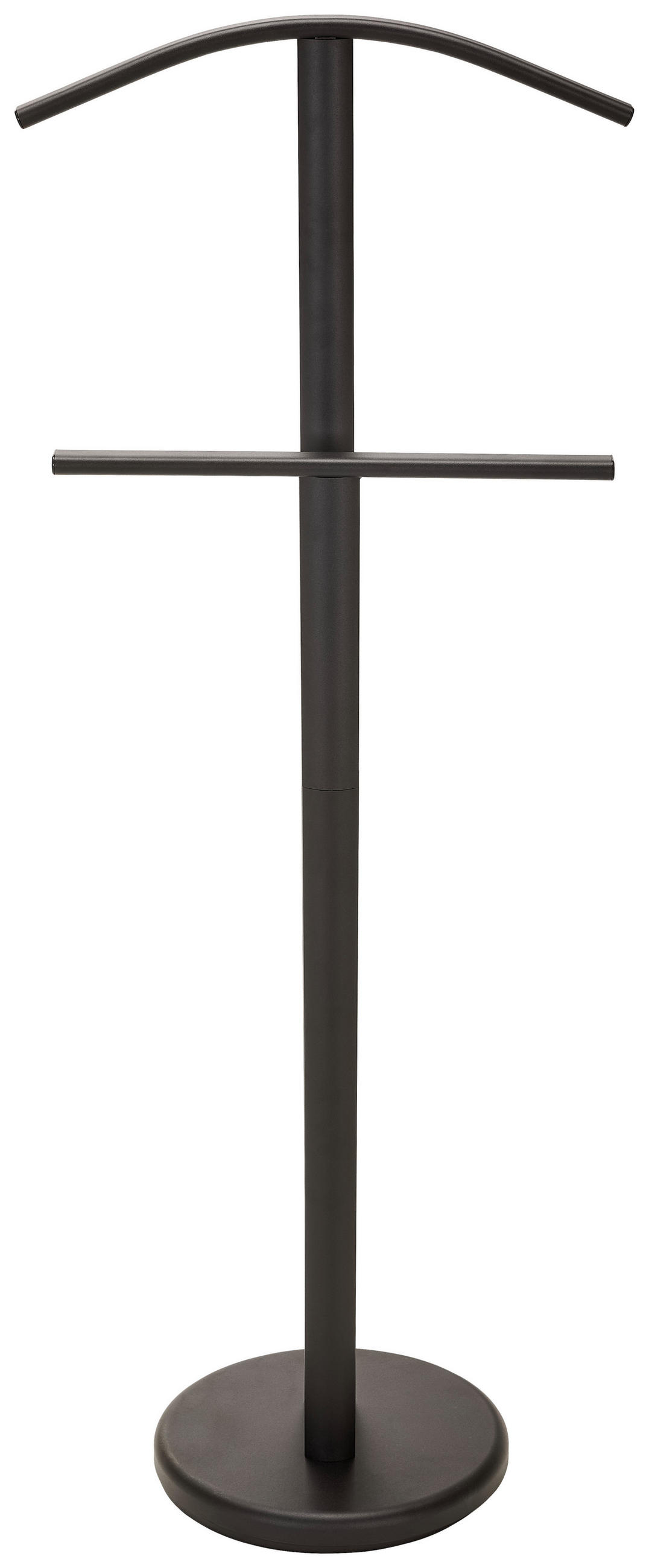 HERRENDIENER in Schwarz 44,5/115/28,5 cm   - Schwarz, Basics, Metall (44,5/115/28,5cm) - Boxxx