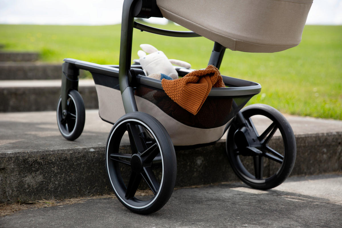 KINDERWAGEN Day 5  - Schwarz, Basics, Textil/Metall (94/60/113cm) - Joolz