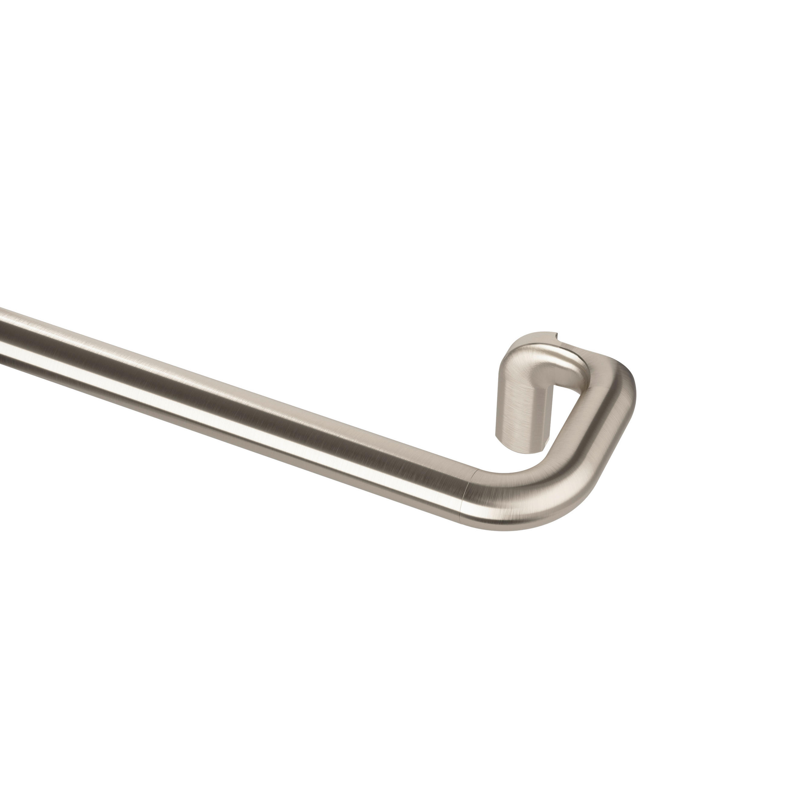 GARDINSTÅNG 372 cm  - nickelfärgad, Klassisk, metall (372cm) - Umbra