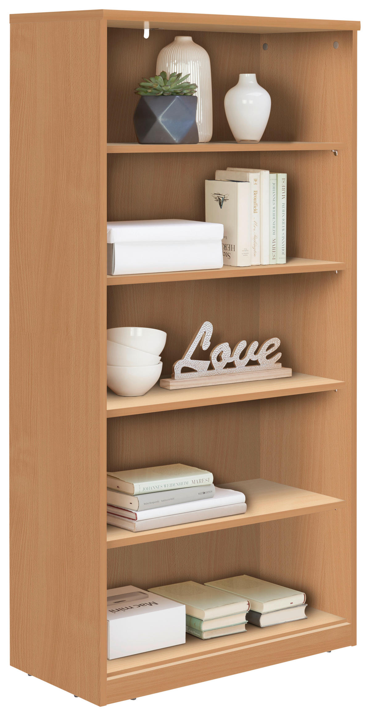 REGAL Buchefarben  - Buchefarben, Basics, Holzwerkstoff (72/148/36cm) - Xora