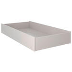 BETTSCHUBKASTEN Hellgrau  - Hellgrau, MODERN, Holzwerkstoff/Kunststoff (120cm) - Xora