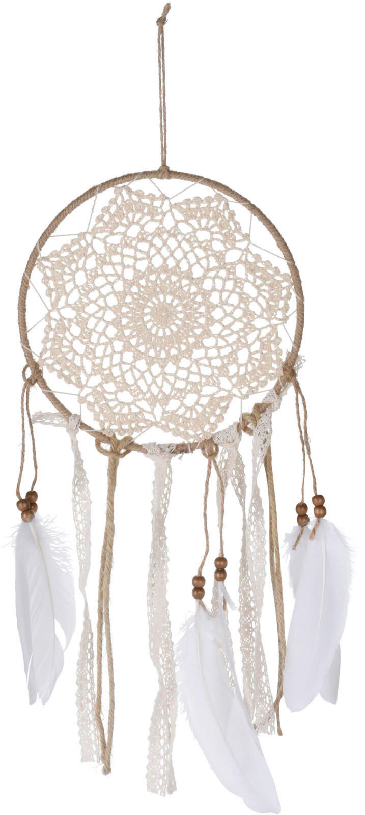 LAPAČ SNŮ - Basics, přírodní materiály (21.5/1/48cm)