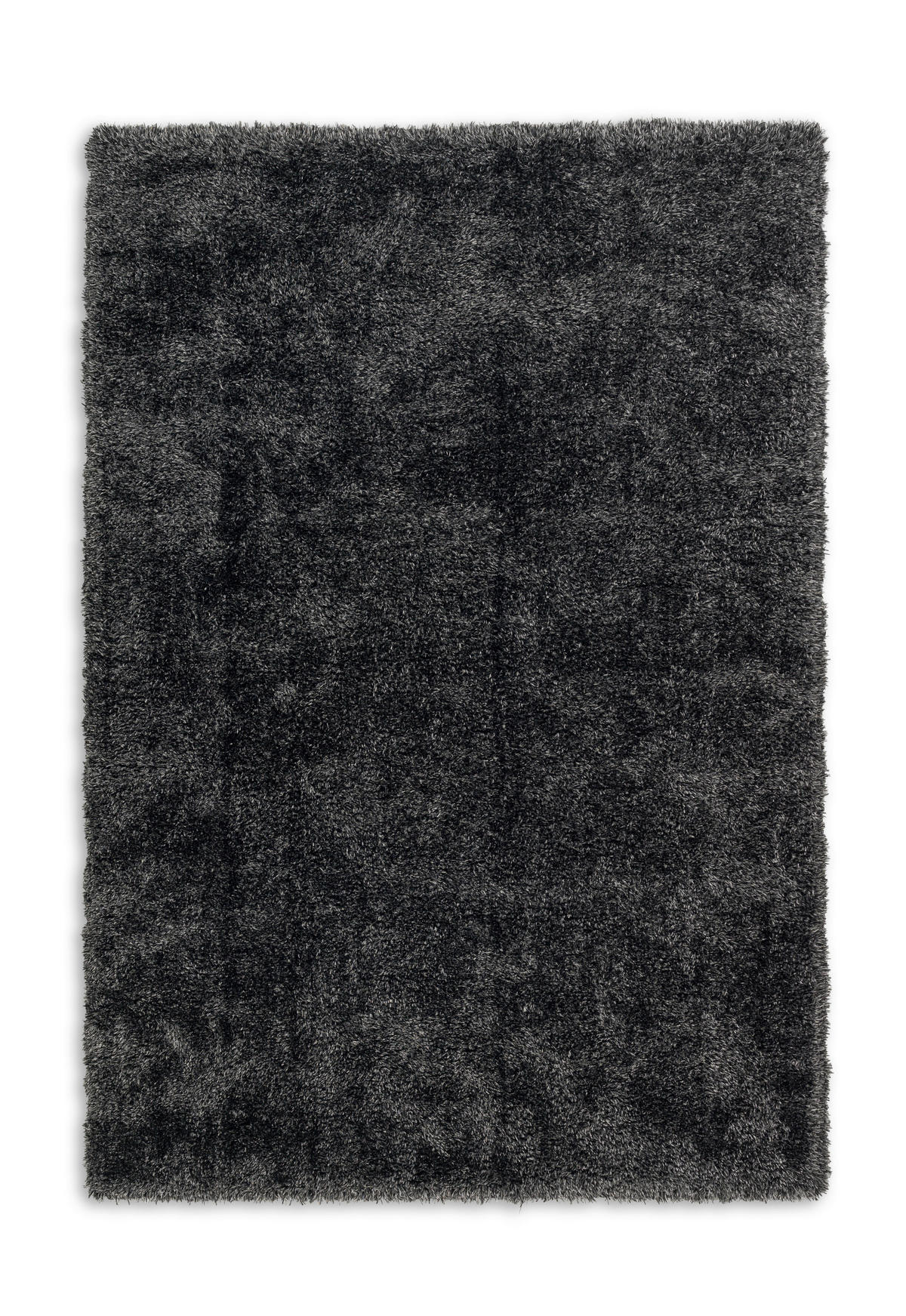 HOCHFLORTEPPICH 67/130 cm Heaven Anthrazit rechteckig  - Anthrazit, Design, Textil (67/130cm) - Schöner Wohnen