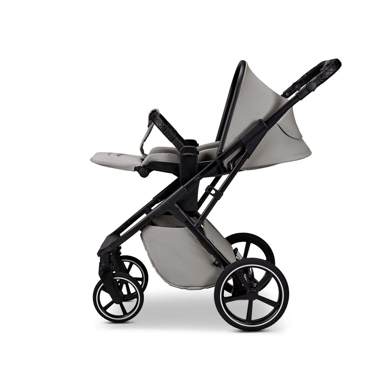 KOMBIKINDERWAGEN  Ciao  onyx  - Schwarz, Basics, Textil (116/57/94cm) - Moon