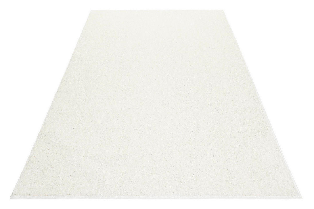HOCHFLORTEPPICH 200/200 cm #Swagger Shag Creme quadratisch  - Creme, Basics, Textil (200/200cm) - WECON HOME