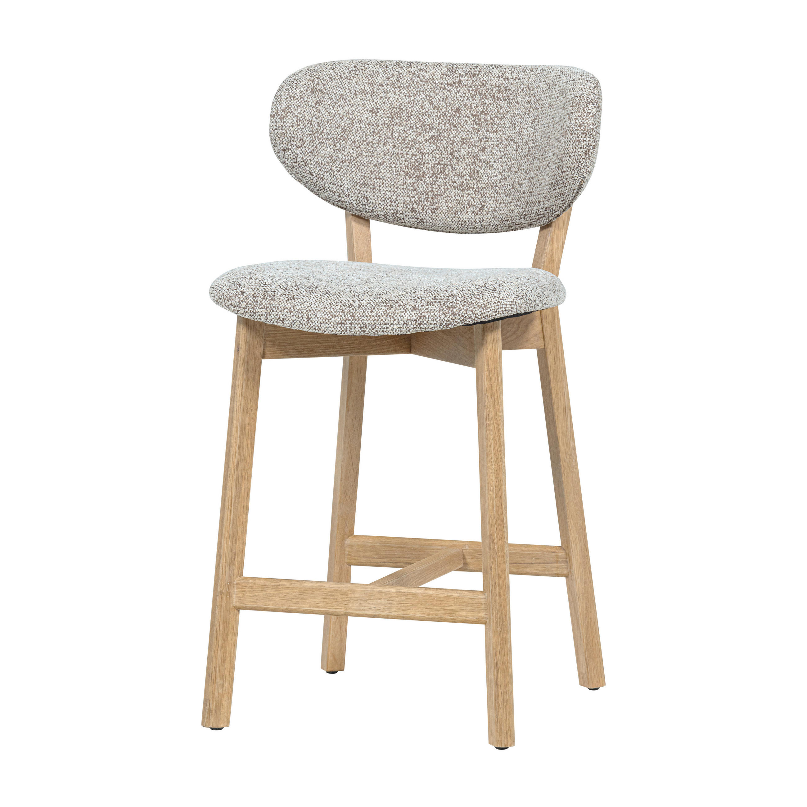 BARHOCKER in Naturfarben  - Naturfarben, MODERN, Holz/Textil (51/94/58cm) - Livetastic