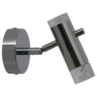LED-STRAHLER 12/15,50 cm   - Klar/Chromfarben, Basics, Kunststoff/Metall (12/15,50cm) - Näve
