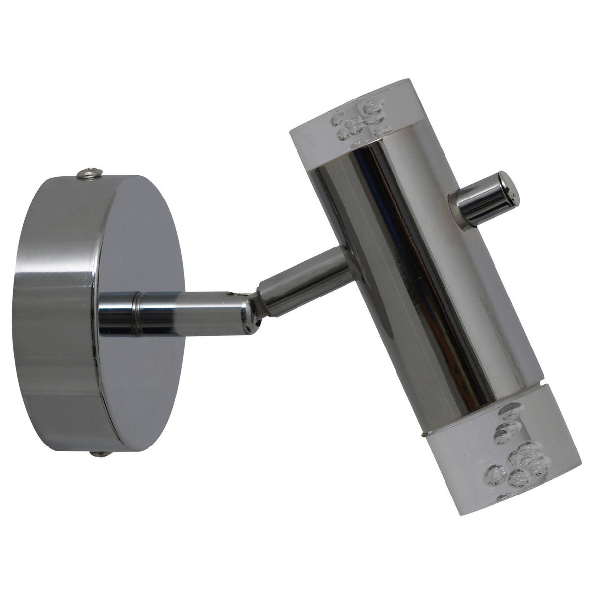 LED-STRAHLER 12/15,50 cm   - Klar/Chromfarben, Basics, Kunststoff/Metall (12/15,50cm) - Näve
