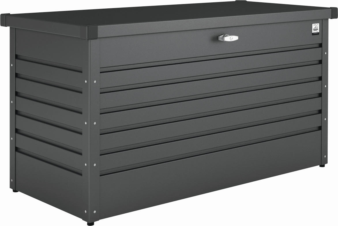 KISSENBOX 134/71/62 cm  - Dunkelgrau, Basics, Metall (134/71/62cm) - Biohort
