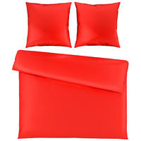 BETTWÄSCHE Segesta Satin 200/200 cm  - Koralle, MODERN, Textil (200/200cm) - Novel