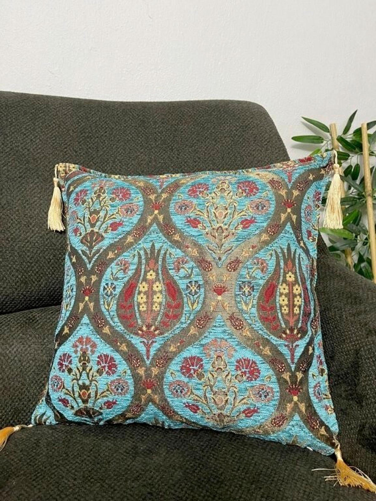 KANAPÉPÁRNA 45/45 cm  - többszínű, Basics, textil (45/45cm)