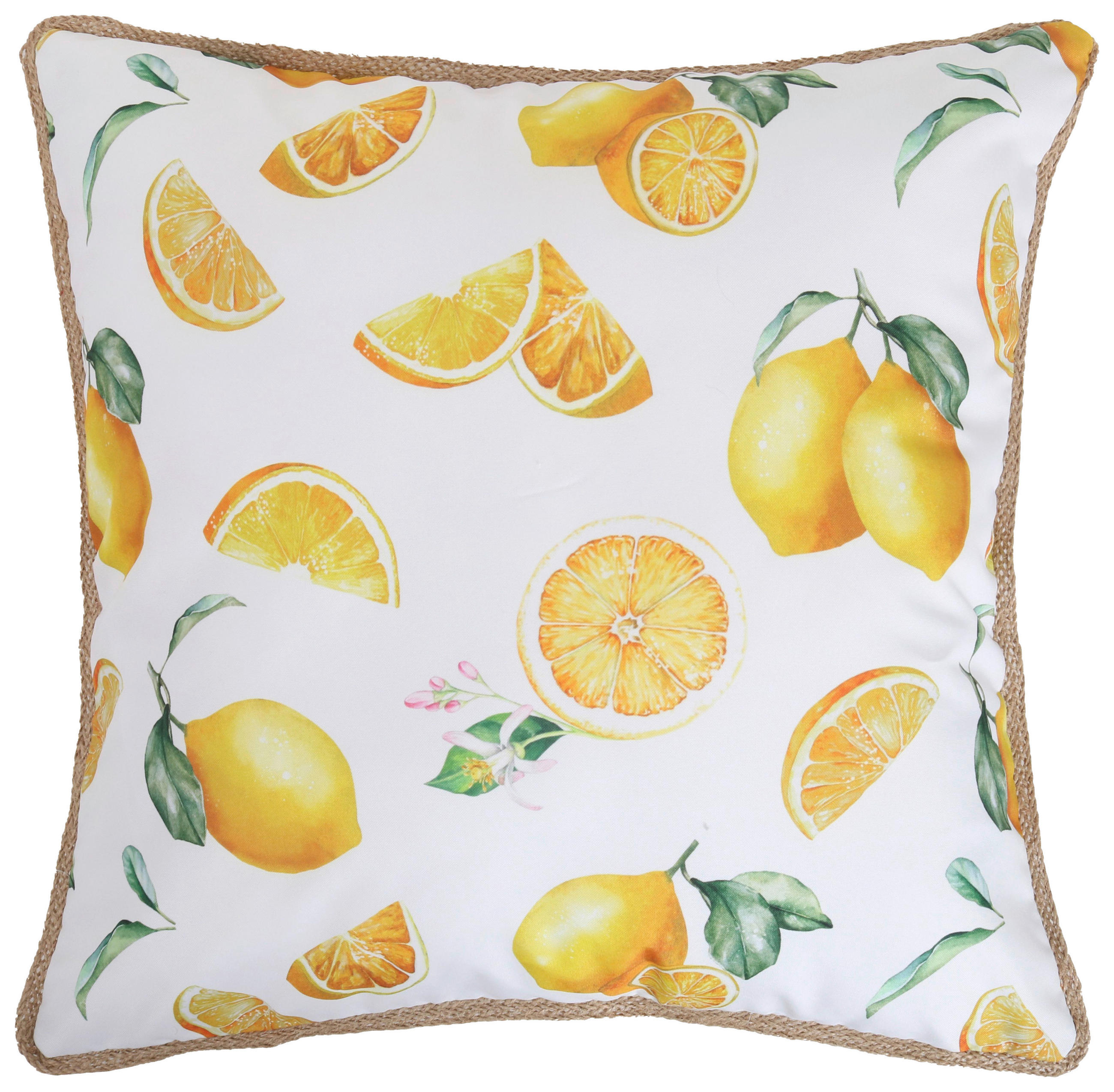 VONKAJŠÍ VANKÚŠ 45/45 cm - žltá, Trend, textil (45/45cm) - Esposa