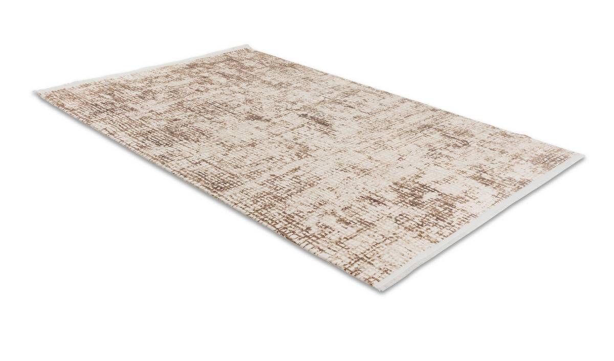 WEBTEPPICH 80/150 cm Glory Braun  - Braun, Basics, Kunststoff/Textil (80/150cm) - Schöner Wohnen