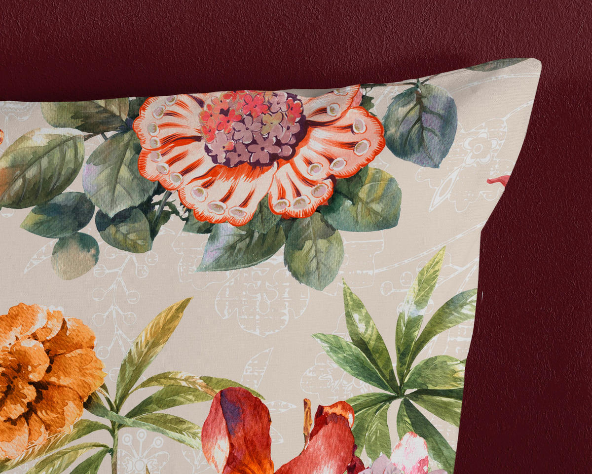 WENDEBETTWÄSCHE Jaimy Renforcé 155/220 cm  - Multicolor, Design, Textil (155/220cm)