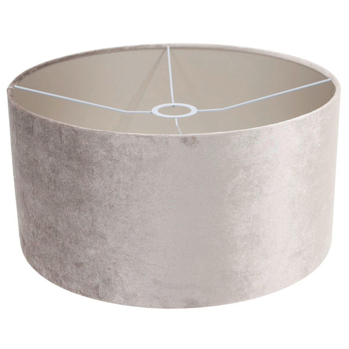 STEHLEUCHTE 40/185/172 cm  - Taupe/Silberfarben, Trend, Glas/Metall (40/185/172cm)