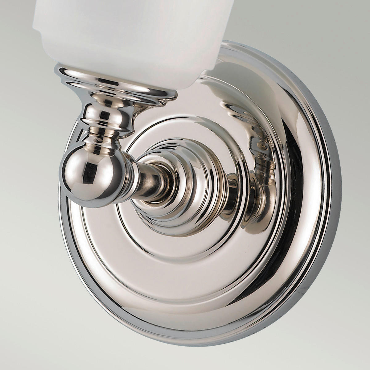 BADEZIMMER-WANDLEUCHTE - Chromfarben, Natur, Glas/Metall (13.3/15,2/24,8cm) - Elstead Lighting