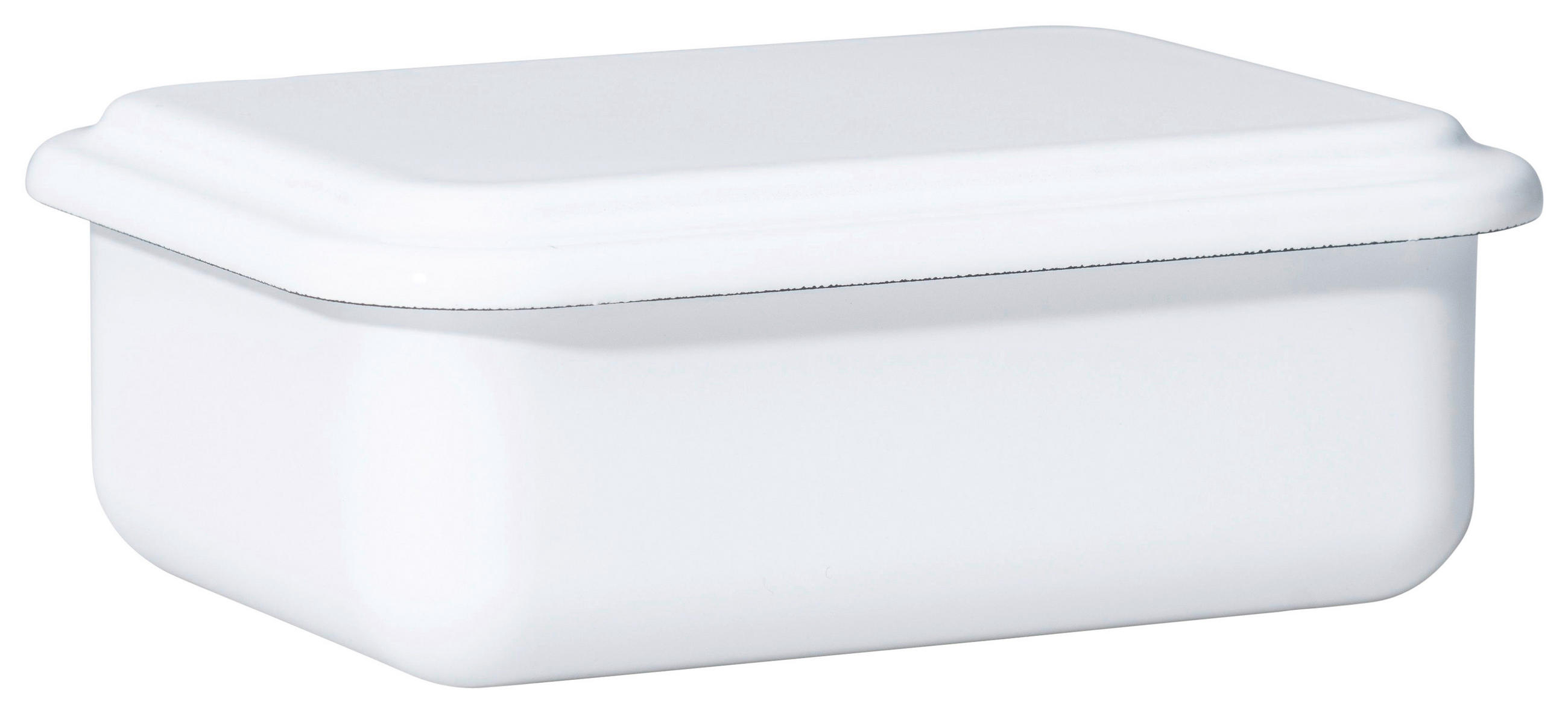 FRISCHHALTEDOSE 0,5 l  - Weiß, Basics, Metall (15,70cm) - Riess