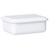 FRISCHHALTEDOSE 0,5 l  - Weiß, Basics, Metall (15,70cm) - Riess