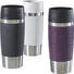 COFFEE-TO-GO-BECHER - Schwarz, Basics, Kunststoff/Metall (0.36l) - EMSA