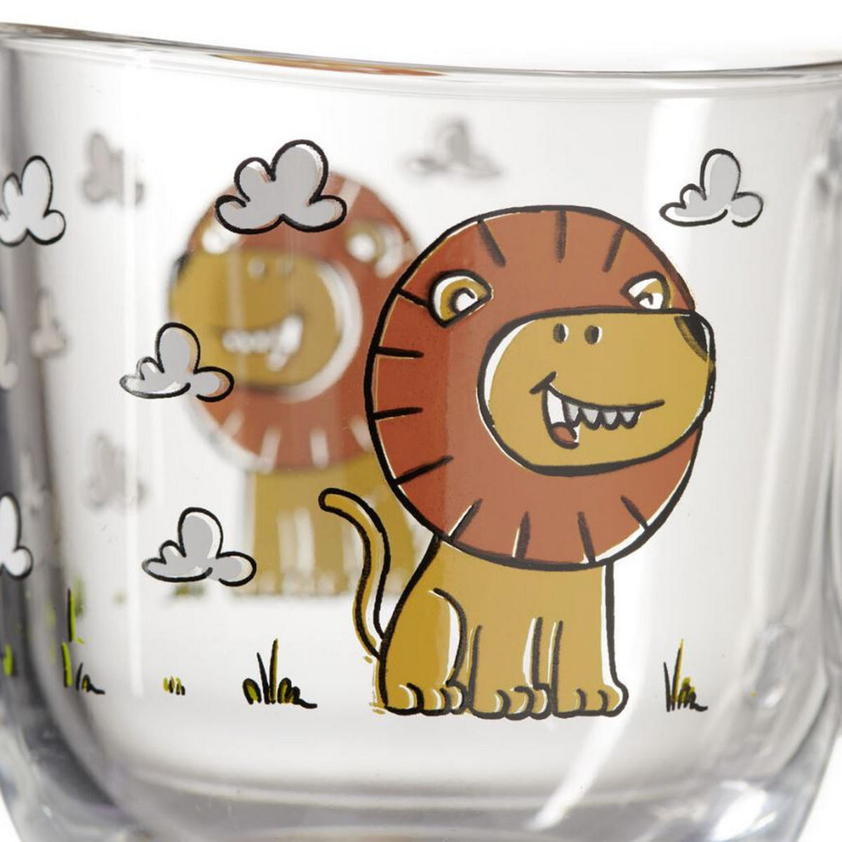 TASSENSET 6-teilig  - Transparent, Trend, Glas (13,60/14,10/8,70cm) - Leonardo
