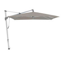 AMPELSCHIRM 400x300 cm  - Taupe/Anthrazit, Basics, Textil/Metall (400/300cm) - Glatz