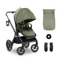 BUGGY Comfort N Care  - Anthrazit/Schwarz, Basics, Kunststoff/Textil (60/107/87,5cm) - Hauck