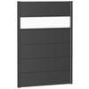 SICHTSCHUTZ - Dunkelgrau, Basics, Kunststoff/Metall (96/137/4,4cm) - Biohort