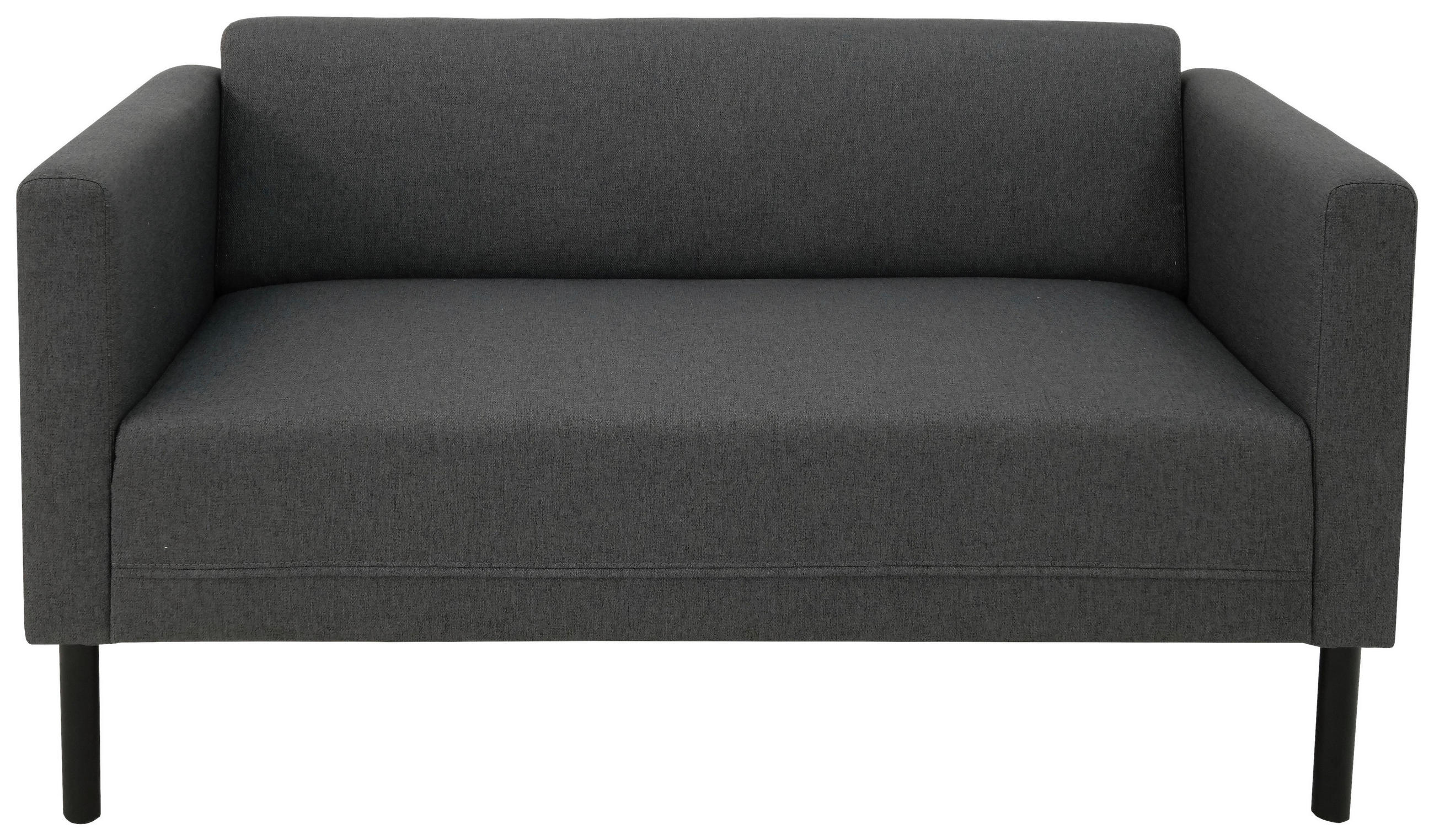 2-Sitzer-Sofa Derby Anthrazit B: 133 cm