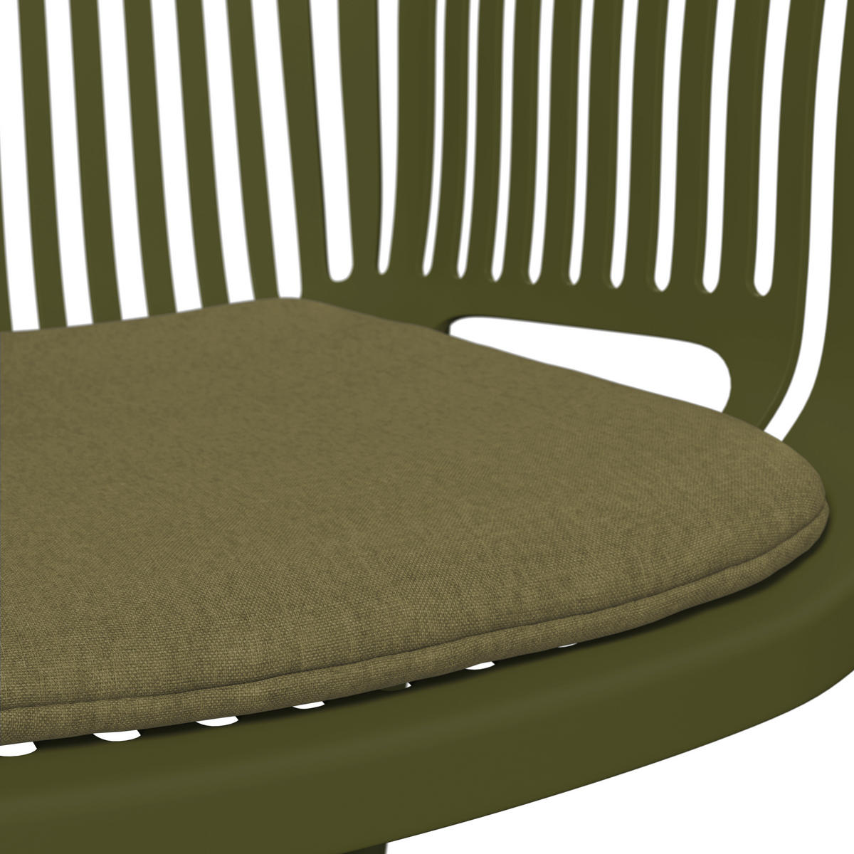 STAPELSESSEL Grün  - Grün, Basics, Kunststoff/Textil (55/80/60cm) - Ambia Garden