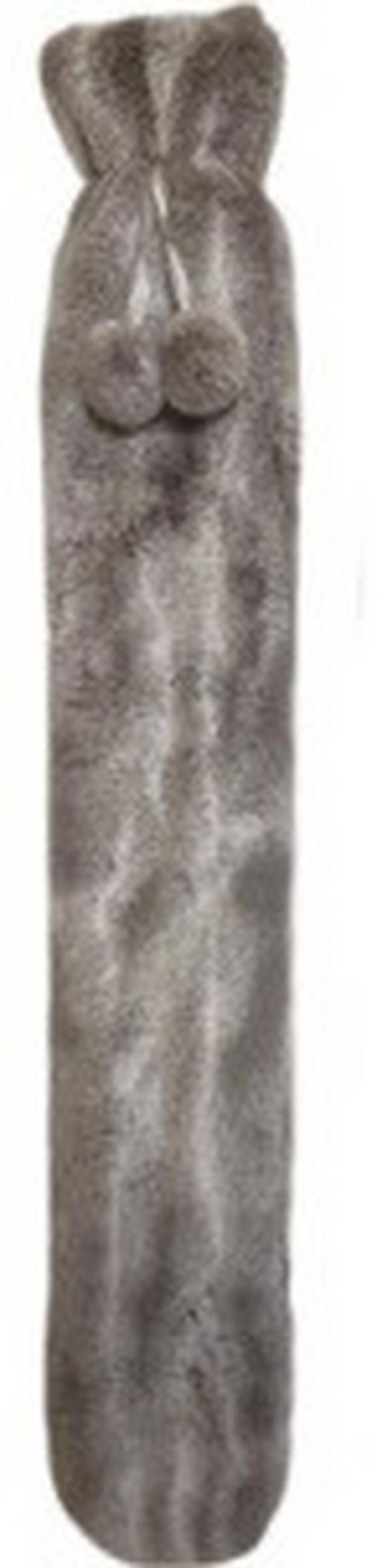 WÄRMFLASCHE  - Beige, LIFESTYLE, Kunststoff/Textil (13/75cm) - X-Mas