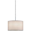 SCHIENENSYSTEM-LEUCHTENSCHIRM - Creme, Design, Textil (25/15,2cm) - Paulmann