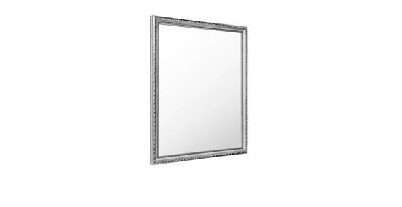 WANDSPIEGEL 45/55/2 cm in rechteckig - Silberfarben, LIFESTYLE, Glas/Holz (45/55/2cm) - Carryhome