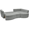 ECKSOFA Rostfarben Chenille  - Rostfarben/Schwarz, MODERN, Kunststoff/Textil (287/179cm) - Carryhome