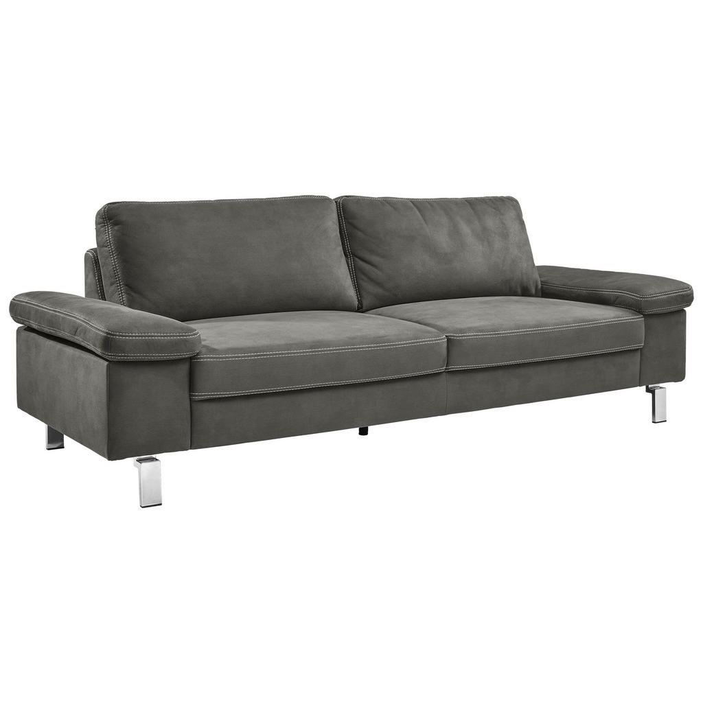 Thumbnail - Hom`in 3-Sitzer-Sofa, Braun, Textil, 234x86x97 cm, Blauer Engel, Goldenes M, Oeko-Tex® Standard 100, DGM-Klimapakt, Type...