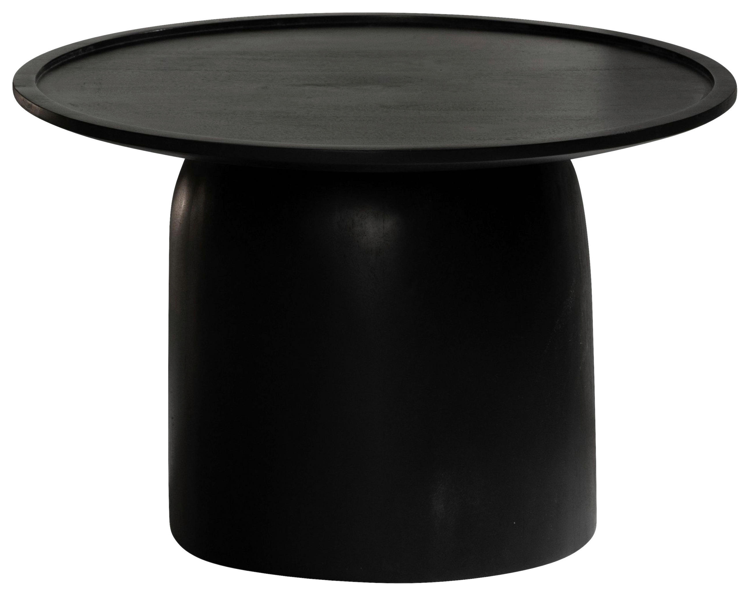KLUB STOLIĆ crna  drvo  - crna, Design, drvo (60/40cm) - MID.YOU
