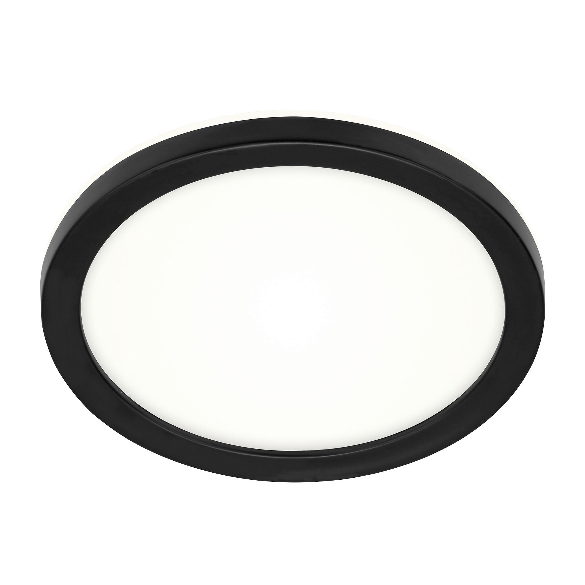 SPOLJNA PLAFONJERA  - crna, Osnovno, plastika (21/2,8cm)