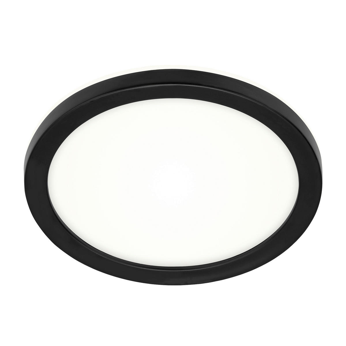 SPOLJNA PLAFONJERA  - crna, Osnovno, plastika (21/2,8cm)