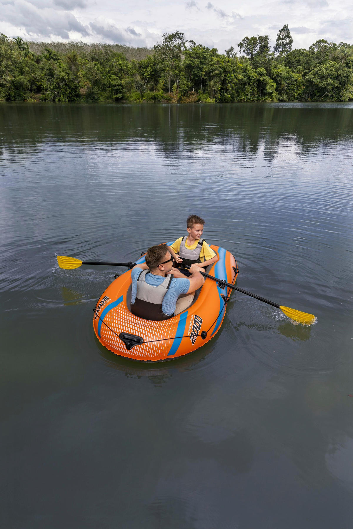 KAJAK  - Orange, KONVENTIONELL, Kunststoff (196/106/28cm) - Bestway