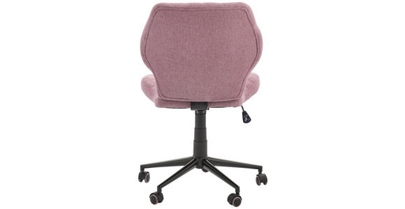 DREHSTUHL Webstoff Rosa - Schwarz/Rosa, MODERN, Kunststoff/Textil (51/90-98/51cm) - Carryhome
