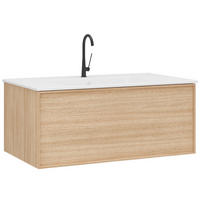 ELEMENT S UMIVAONIKOM   - Moderno, drvni materijal/keramika (100/39/46cm)