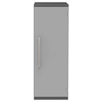 AKTENSCHRANK Anthrazit, Hellgrau  - Anthrazit/Hellgrau, KONVENTIONELL, Holzwerkstoff (40/111,7/43cm) - Moderano