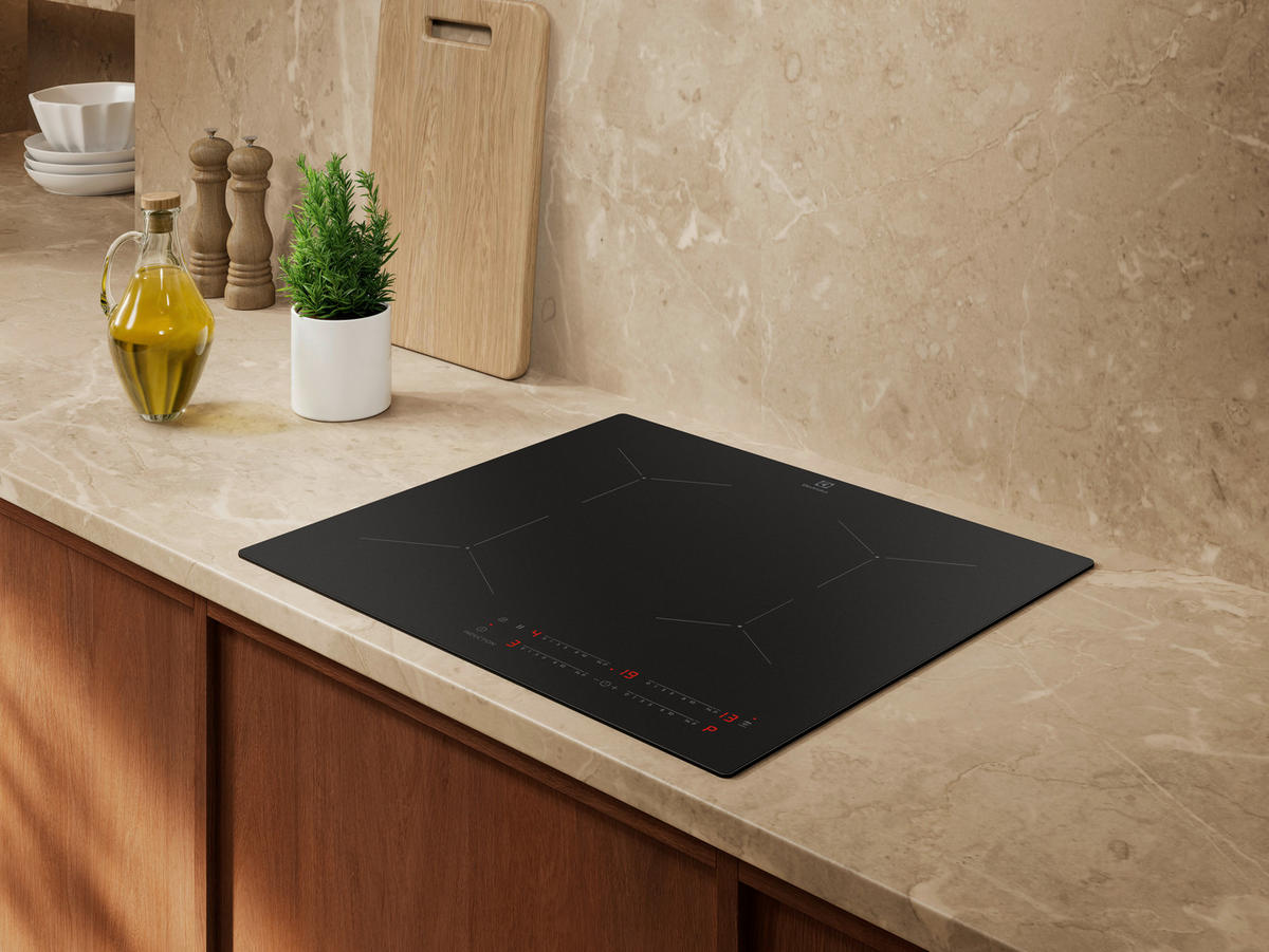 INDUKTIONSKOCHFELD KIT61440CT MattSchwarz  - Schwarz, Basics, Glas (59/4,4/52,0cm) - Electrolux